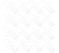 Happyyami Lot de 20pcs Étagères à Chaussures Suspendues en Plastique Multifonctionnelles Supports à Chaussures Faciles à Utiliser pour Hôtel