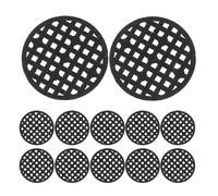 Happyyami Lot de 300 grilles de Drainage Rondes pour Pots de Fleurs : Grille en Plastique de 2,5 cm, Joint Universel pour Pots de Fleurs, couvercles de Drainage Ronds pour Plantes succulentes, et
