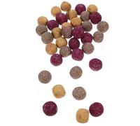 Happyyami Lot de 36 Boules à Mâcher en Plante pour Lapins et Cochons d'Inde, Dentaire Naturel pour Petits Animaux de Compagnie, pour Accompagner et Limer Les Dents
