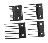 Happyyami Lot De 4 Sabots De Tondeuse à Cheveux Pratiques, Tailles 3-6-9-12 Mm, Protège-lames Robustes En Fer, Accessoires Réglables Pour Coiffure Professionnelle Et Usage Domestique