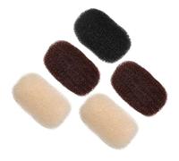 Happyyami Lot de 5 Pinces à Cheveux Volumisantes Mixtes, Coussinets Légers pour Coiffure, Accessoire pour Cheveux Féminin, Adapté pour Usage Quotidien et Occasions Couleur Aléatoire