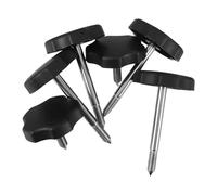 Happyyami Lot de 6 Boutons de Fixation pour Cadre de fenêtre : Boutons de Fixation pour Cadre de fenêtre Souple de Remplacement - Protection Contre Les intempéries, système de Protection Contre