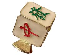 Happyyami Mahjong Hairpin Pince à Cheveux Style Chinois Accessoire Adorable Pour Fête Et Carnaval