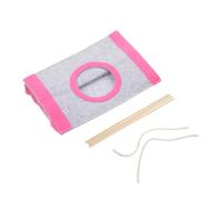 Happyyami Maison Hamster Tente Refuge Douillet pour Rongeurs Chinchilla Et Écureuil Abri Feutre Et Confortable pour Animaux De Petite Grand Modèle Rose
