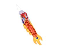 Happyyami Manche à Air Extérieure Dragon Forme Décorative en Polyester Orange, Drapeau de Jardin Suspendu pour Décoration Jardin et Photo Prop, Style Créatif Délicat, Sandales Femme