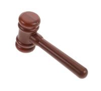 Happyyami Mini Marteau Plastique pour Garçon Fille Gavel de Justice pour Déguisement et Jeu de Rôle Accessoire pour Costume Halloween et Décor de Loi