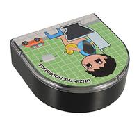 Happyyami Minuterie Sablier 5 pour Garçon Et Filles en Plastique Blanc, Horloge De Sable Silencieuse, Décoration De Salle De Bain, Minuterie Éducative Et Ludique pour Bureau Et Maison