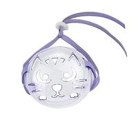 Happyyami Muselière Respirante pour Chat Masque Anti-Morsure Couvre-Bouche Ajustable pour et Utilisation en Toilettage et Sécurité Muselière Anti-Aboiements en Panier