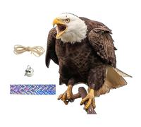 Happyyami Oiseau Effraie Aigle 3D Suspendus Décorations d'oiseaux pour Effrayer Les Oiseaux Aigle Suspendu Oiseau Volant Effaroucheur Oiseaux Effrayant Faucon