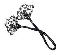 Happyyami Outil De Mise Du Chignon à Strass Moyen Machine à Chignon Pour Femmes Et Ados Forme De Donut Pour Cheveux Adaptée à Cheveux Épais Et Fins