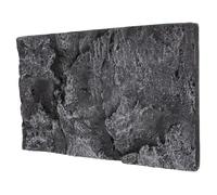 Happyyami Panneau de Fond pour Terrarium Reptiles en PU 3D Effet Pierre, Décoration Adhésive pour Vivarium Tortue Terrestre et Aquarium