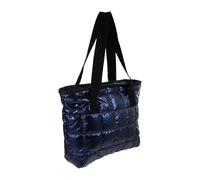 Happyyami Paquet Seau à Bandoulière Femme, Grand Format, Polyester Bleu | Léger et Résistant, Style Simple et Généreux, pour Plage et W nd, Usage Portable