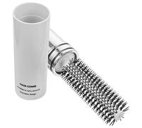 Happyyami Peigne à Cheveux Coiffant Brosse Circulaire Portable Légère Pour Femmes Brosse à Cheveux Bouclés Massage Cuir Chevelu Usage Voyage Couleur Ivoire