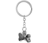 Happyyami Pendentif De Patte De Chien Décalque De Sculpture Douane Grand Chaudron Halloween Jouets De Tige Titulaire De Cotillons Bracelet Urne pour Cendres Silver Acier Au Titane