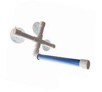 Happyyami Perchoir à Ventouse pour Oiseaux Station De Douche Portable pour Perruches Et Perroquets avec Support Sécurisé Et Installation Facile Fenêtre Salle De Bain