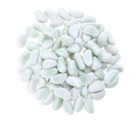 Happyyami Pierre DéCorative Pour Aquarium - Galets Blancs 2.50 X 1.40 Cm Pour Micropaysage DéCoration De Bouteille Mousse Et Gravier Artificiel