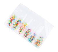 Happyyami Pierres Décoratives et pour Ongles Luminescentes 850 Pcs en Boîte 6 Compartiments, Décoration D'ongles pour Nail Art Professionnel et Manucure