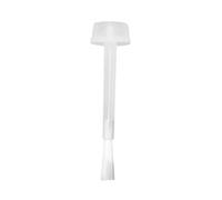 Happyyami Pinceaux à Vernis à Ongles Blancs en Pp et Nylon, Kit de Remplacement de 400pcs Faciles à Utiliser et Installer pour Usage Professionnel ou Personnel