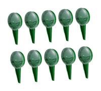 Happyyami Planteur Portable Jardinage 5 Niveaux Réglables Plastique Léger Lot de 10 Semoirs Compacte pour Plantation Facile Jardin Extérieur