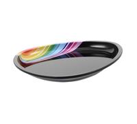 Happyyami Plateau à Peinture Acier Inoxydable Pour Rangement De Manucure Plateau Artisanat Avec Porte-serviettes Et Outils De Manucure
