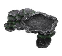 Happyyami Plateforme De Basking Résine pour Tortues Abri Décoratif Résine pour Reptiles Et Tortues Aquarium Rampes pour Habitat Reptile