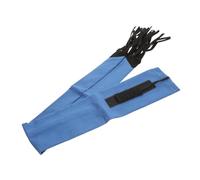 Happyyami Pochette De Protection pour Queue De Cheval à Queue Beautifiant Prévention des Nœuds Insectes Accessoire De Soins Équestres Bleu