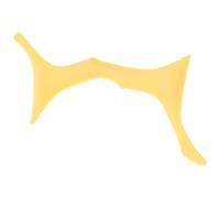 Happyyami Pochoir à Sourcils En Silicone Jaune Flexible Forme Sourcils Outil Maquillage Femmes Pratique Alignement Visage