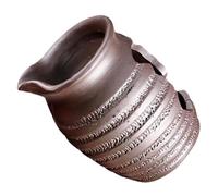 Happyyami Pot Céramique Cascade Naturelle Circulation Eau pour Jardin Intérieur Et Extérieur Décor Fontaine avec Écoulement Fluide Mini Jarre Hydroponique Écologique pour Décoration Paisible