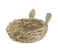 Happyyami pour Petits Animaux Matelas De Fait Main pour Hamsters Cochons Et Chinchillas Jouet à Mâcher Naturel Enrichissement Et Abri Confortable