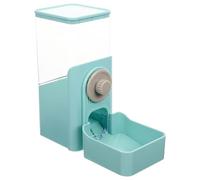 Happyyami Rabbits Pets Automatic Feeder Hangable Bowl for Food Storage in Cage Easy Clean Square Container in Tianqing