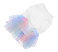 Happyyami Robe De Princesse Chien Tenue D'été pour Animaux De Compagnie Robe De Chien Veste pour Chien Tutu Mignon pour Animaux De Compagnie Chien à Capuche Jupe De Chien Teckel Soie De Lait