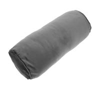 Happyyami Rouler oreiller pour le cou oreillers cylindriques Couverture petit oreiller cylindrique oreiller cervical pour canapé traversin de yoga rond taie d'oreiller corps coton pp Gris