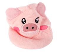 Happyyami Serviette Visage Vapeur Réutilisable Chauffante Et Rafraîchissante Hydratante Pour Soins Peau Design De Cochon De Dessin Animé Pratique Pour Routine Beauté