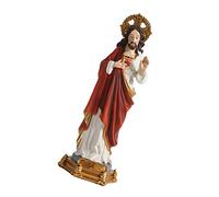 Happyyami Statue De Saint Jésus Statue Chrétienne Figurine Christ Romain Jésus De La Renaissance Figurine Religieuse Décorative Cadeau Religieux Décor Musulman Résine Statuette Intérieur