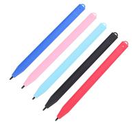 Happyyami Stylets pour Tablette D'écriture LCD 4,8 Pouces 5 Pièces pour Garçon et Filles, Design Ergonomique, Multi-Couleurs, Stylo Précis pour Dessin et Écriture sur Écran Tactile
