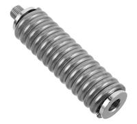 Happyyami Support d'antenne CB à Ressort : Amortisseur de Vibrations en Acier Inoxydable avec Filetage 3/8-24 - Ressort Amortisseur Universel pour antennes Radio de camions et véhicules