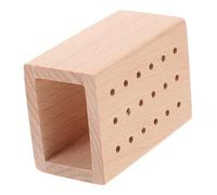 Happyyami Support De Fraise Bois Pour Rangement Outils à Ongles Et Fournitures De Salon Organisateur Embouts Pratique