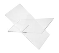 Happyyami Support de Lecture en Acrylique de X, Étagère de Lecture Pratique et Démontable, Porte-livres pour L'école Design Créatif et Simple, Adapté pour L'apprentissage Musiciens