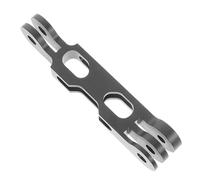 Happyyami Support de Perche Extension Aluminium pour Caméra Bras Compatible avec DJI et Accessoire de Photographie Sportive Ajustable