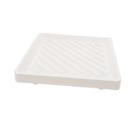 Happyyami Support De Pot De Fleurs Carré sur roulettes Plateau De Plante Mobile avec Roues Universelles Base pour Pot De Fleurs Déplaçable pour Jardin Et Intérieur