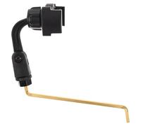 Happyyami Support Téléphone pour Saxophone en Abs et Acier Inoxydable, Clip Lyre Pratique pour Partitions, pour Répétitions à Domicile et Événements en Fanfare