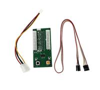Happyyami Système Alimentation Synchrone pour Pc Carte Adaptateur Multi-Alimentation ATX Démarrage Simultané pour Boîtier Facile sans Soudure