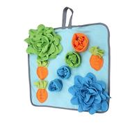 Happyyami Tapis De Fouille Interactif pour Lapins Tapis De Jeu Feutre pour Animaux Intérieurs Accessoire Stimulant pour Exercices De Reniflement des Petits Animaux