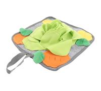 Happyyami Tapis De Reniflement pour Lapin Tapis Polaire Doux Jouet Intelligence pour Alimentation Jeu Anxiété Et Prévient Obésité Facile à