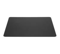 Happyyami Tapis de Souris Surface Rigide Noire en Alliage D'aluminium Double Face Ultra Fin, Confortable et Anti-Bruit, pour Gaming et Bureau