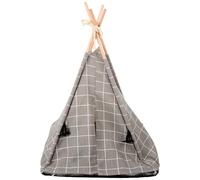 Happyyami Tente pour Animaux de Compagnie Transporteur de Chat Maison de Chat chaleureuse copropriété Tente pour Chien Toison Cages Tente pour Chat Tente de Couchage pour Chien en Tissu Grey