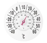 Happyyami Thermomètre De Fenêtre Portable Avec Ventouse Pour Affichage Analogique Précis Intérieur Et Extérieur Pour Chambres
