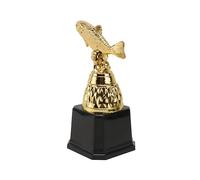 Happyyami trophée de fête d'enfants Toys Ornement de Bureau de Poisson trophée de pêche trophée du Concours de pêche trophée des Enfants trophées de Coupe Réutilisable