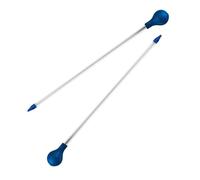 Happyyami Tube d'alimentation pour Coraux en Silicone Bleu, 2 Pièces, Outil Pratique et Facile à Transporter pour Alimentation des Récifs en Aquarium Poisson