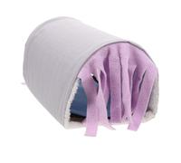 Happyyami Tunnel De Sommeil pour Hamsters Et Petits Animaux Nid Confortable Respirant Cachette Adorable pour Rongeurs Gris